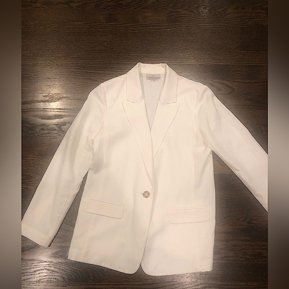 Loft: Petite Blazer. White. XSP. - Picture 1 of 4